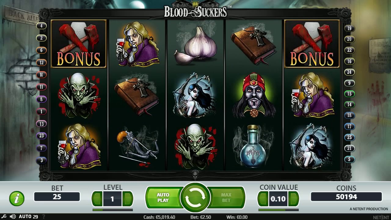 blood suckers slot