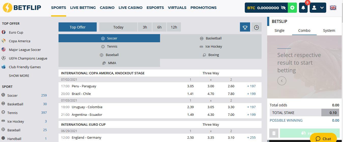 BetFlip Sportsbook