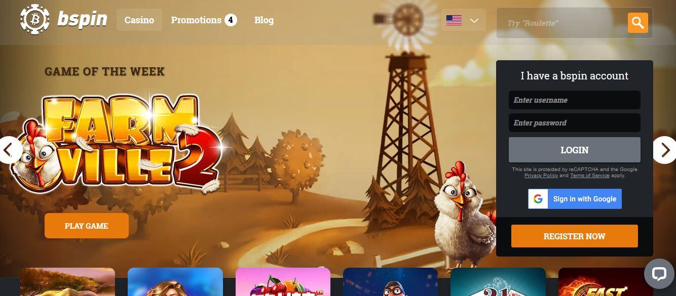 Bspin.io Casino Review