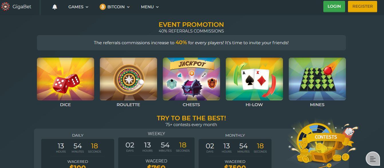 GigaBet Bitcoin Casino