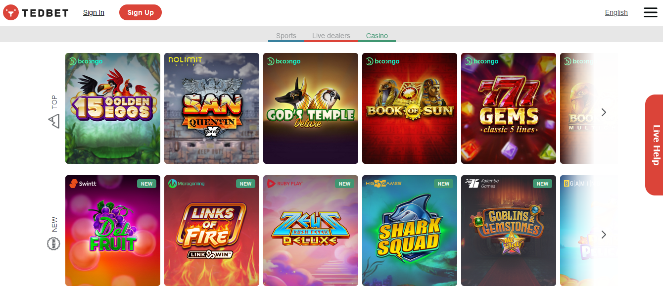 TedBet Casino