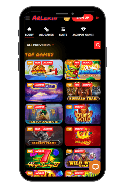 arlekin casino app