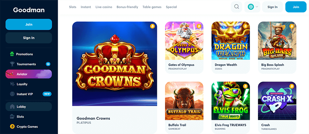 goodman casino
