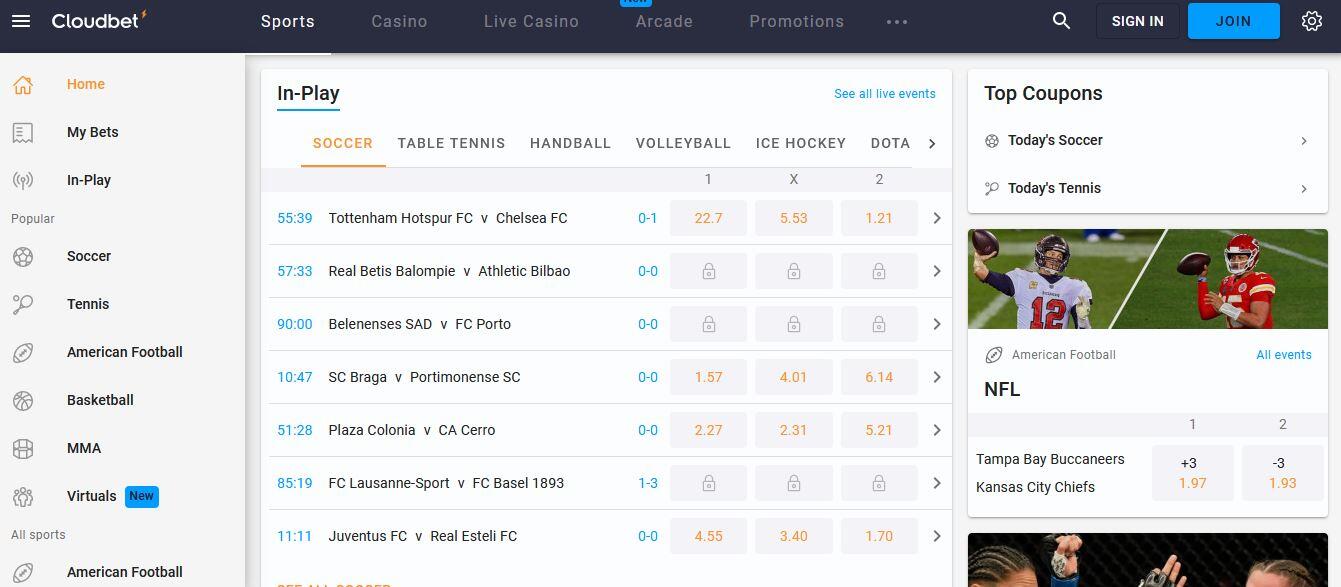 cloudbet sports