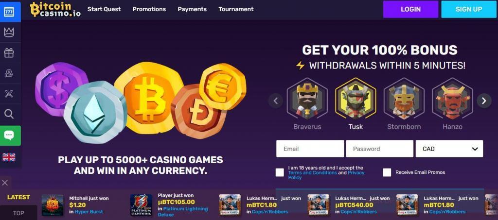 BitcoinCasino.io