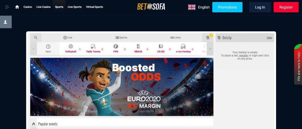 BetSofa Sportsbook