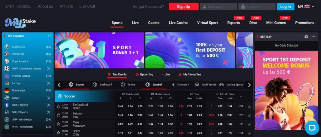 MyStake Sportsbook