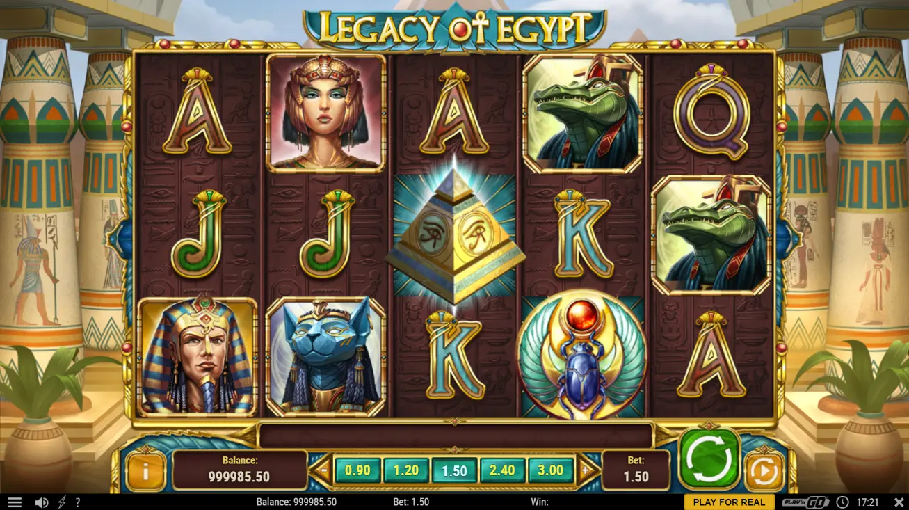 legacy of egypt slot
